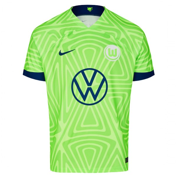 Tailandia Camiseta Wolfsburg Replica Primera Ropa 2022/23 Verde